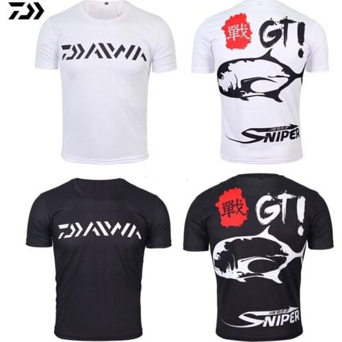 DAIWA DAWA 2022 Fishing Clothing Summer Short Sleeve Deep Sea Sunscreen Breathable Clothes Anti-UV Ultrathin Fishing Shirt DAIWA
