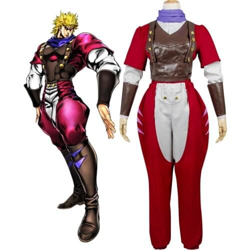 Phantom Blood Eyes of Heaven Dio Brando Costume Vampire Ver. Anime Game Cosplay Costume C012