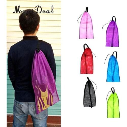 MagiDeal Scuba Diving Dive Snorkeling Swimming Fins Goggles Mask Swimwear Drawstring Mesh Gear for Swim Diving Accessories