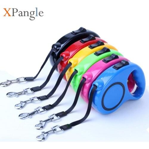 3 Meters Automatic Retractable Pet Dog Leash Nylon Rope Pulling Dog Lead Extending for Small Medium Dogs Cats Pet Products