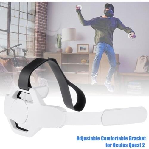 VR Headset Adjustable Comfortable Bracket Wear A Weight Reduction Holder For Oculus Quest 2 For Various Head Shapes
