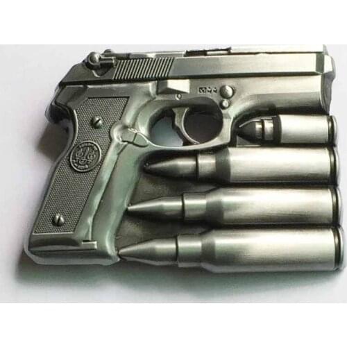 Handgun belt buckle suitable for 4cm wideth belt with continous stock