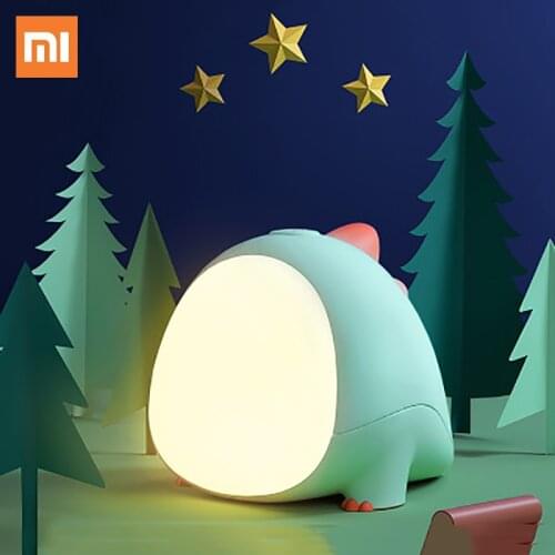 Xiaomi Silicone Night Light Cartoon Dinosaur Kids Toys Animal LED Table Lamp USB Baby Bedside Nursery Creative Birthday Gift