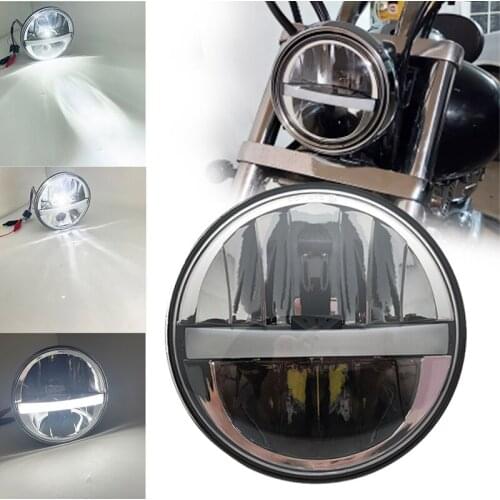 5.75 inch Motorcycle Projector LED Headlight for HONDA VTX 1300 1800 Motorcycles 5 3/4" Led Headlights