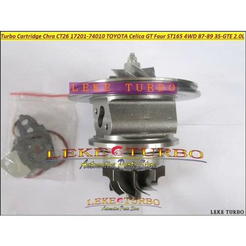 Turbo Cartridge CHRA Core CT26 17201-74010 17201 74010 Turbocharger For TOYOTA Celica GT Four ST165 4WD 87-89 3SGTE 3S-GTE 2.0L