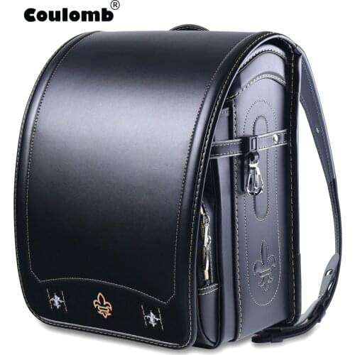 Top Quality Coulomb Brand Japanese School Backpack Kids Lively School Bag Cool Boy Scout Sign Schoolbag Children школьный рюкзак