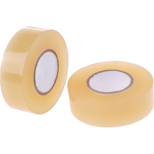 2 Rolls of 1" x 22 Yards Premium PVC Clear Hockey Tape For Ice Hockey Socks and Shin Guards