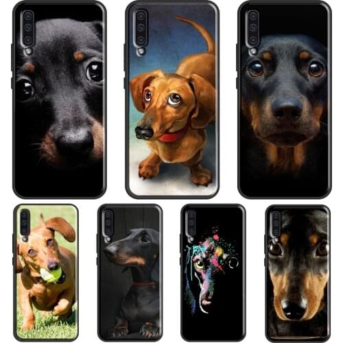 Dachshund Dog For Samsung A21S A20e A02S A20 A40 A50 A70 A12 A32 A42 A52 A72 A31 A41 A51 A71 Phone Case