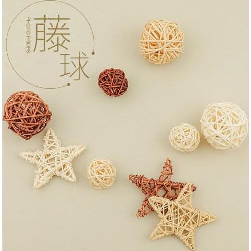 INS Wind Sepak Takraw Photography Props Ornaments Nordic Home Decoration Small Pendulum Photography Shooting Props