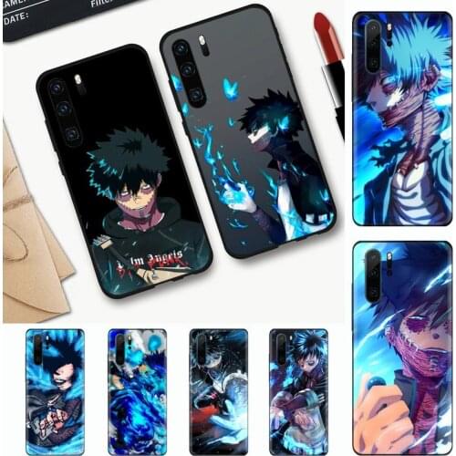 My Hero Academia dabi Phone Case black For Huawei honor Mate mate P 10 9X 10i 20 30 40 y7 lite pro p smart 2019