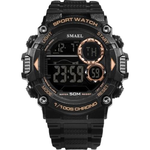 Top Brand SMAEL Military Watch Men Led Watches Men Digital Watches Waterproof Sports S Shock Watch 1707 Relogio Masculino
