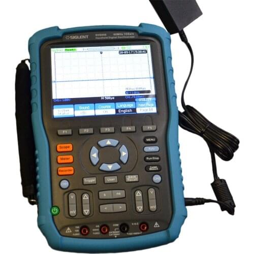 SHS806 60MHz 1GSa/s Storage Oscilloscope 2Mpts Memory Depth Resistance Diode Capacitance Continuity Tester