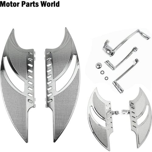 Motorcycle CNC Front Rear Floorboard Foot Board Toe Heel Shift Lever Arm Kits For Harley Touring Ultra Limited FLHTK FLHR 14-Up