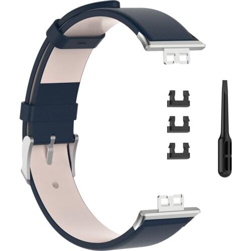 Watchband For HUAWEI WATCH FIT Leather Wrist Strap Band Replacement Bracelet Wristband Sports Woman Man Soft Correa