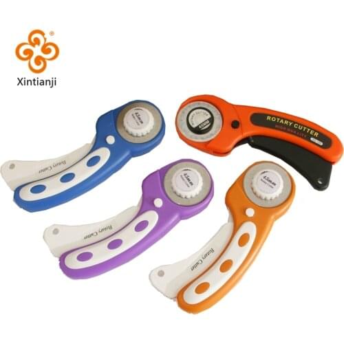 Fabric 45mm Rotary Cutter Round Roller Cutting Knife Patchwork Leather Tools Cloth Crafter Diy Accessories