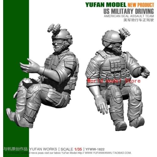 YUFAN 1822 1/35 U.S ATV Driver [Resin Figure]