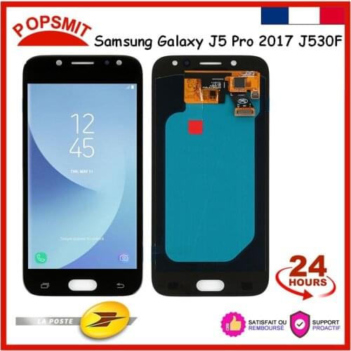 100% Super Amoled LCD For Samsung Galaxy J5 2017 J530 J5 Pro AMOLED LCD Display Touch Screen Digitizer Assembly