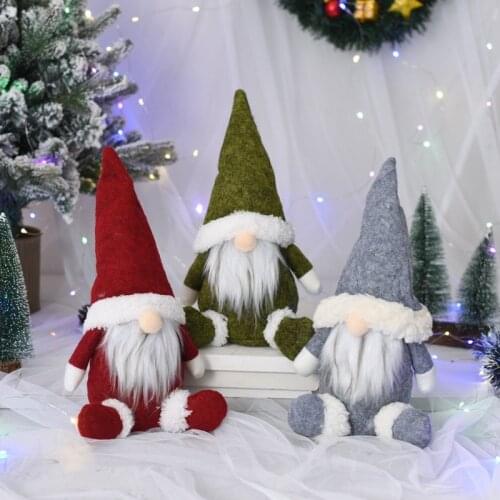 Faceless Beard Doll Christmas Decoration Home Christmas Ornaments Christmas Tree Hanging Santa Claus Merry Christmas 2022