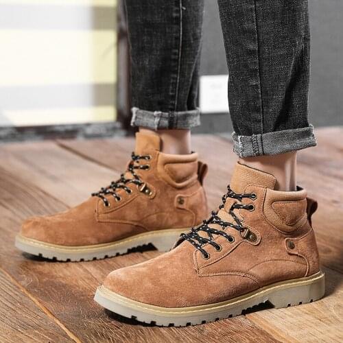 Boots shoes dress sport mens vintage para heels footwear botas spring uomo hombre bota sneakers work zapatillas casual Male for