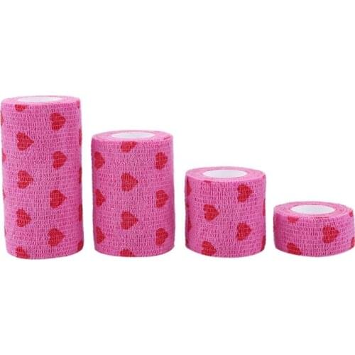 Pet Dog Cat Elastic Bandage Non-woven Pet Self Adherent Wound Tapes