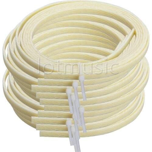 Guitar Binding Purfling Strips Celluloid Guitar Parts Accessories 11 Style Available 10 Pcs for Luthier Supplies 5 Feet 4mm
