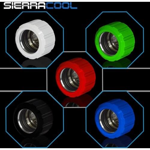 Mechanical gearwheel OD14mm Hard Tube Fitting G1/4 Adapters For OD14mm Hard Tube