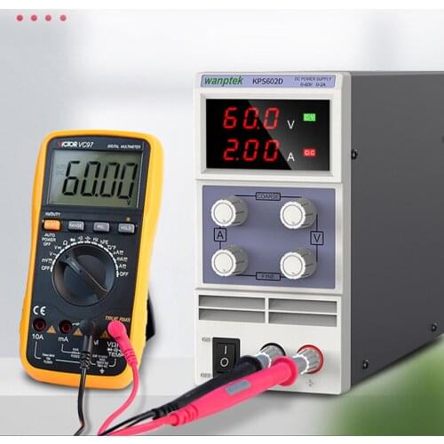Mini laboratorium voeding KPS602D 60 V 2A eenfase verstelbare SMPS Digitale voltage regulator 0.1 V 0.01A DC power supply