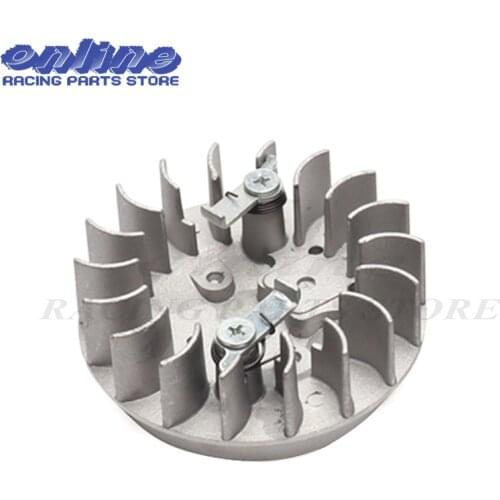 Minimoto Easy Flywheel For Recoil Pull Starter 2 Stroke 47cc 49cc Engine Pocket Bike Mini Moto Kids Dirt Quad ATV