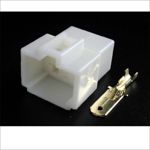 Male connector female wire connector 4 pin connector terminal Plugs socket Fuse box Wire harness Soft Jacket DJ7041-6.3-11