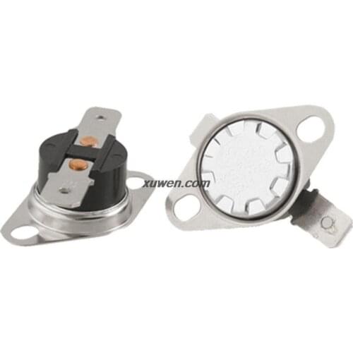 10pcs 250V 10A 70 Celsius N.O Temperature Control Switch Thermostat KSD301