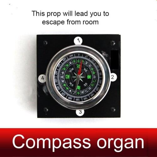 Human secrets escape props Product game props Keyplate Compass Magic compass