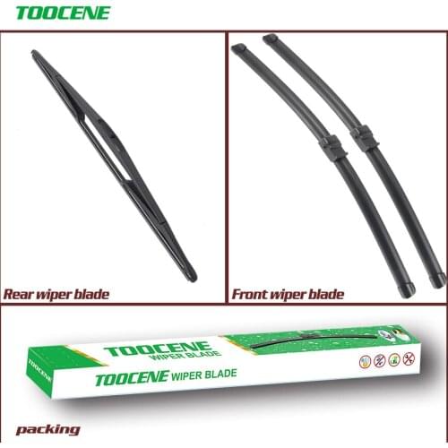 Front and Rear Wiper Blades For Renault Vel Satis 2002-2009 Windshield Windscreen front window wiper 28+26+16"