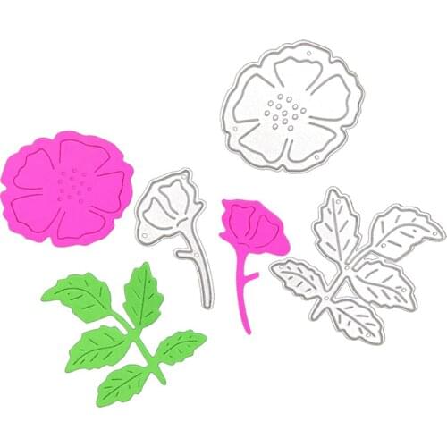 Julyarts Flower Leaf Scrapbooking Dies Metal Crafts For DIY Scrapbooking/Photo Album Decorative Embossing DIY Paper Cards