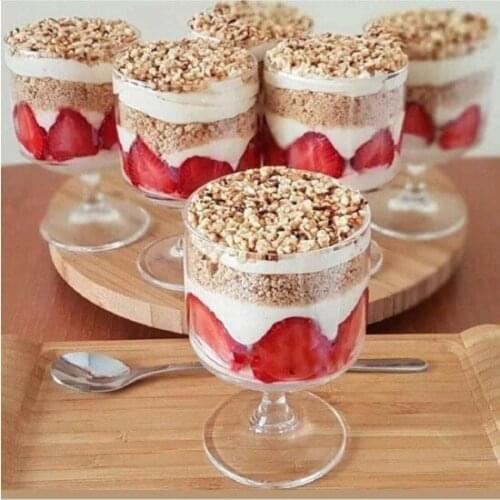 Trend 2021 Supply Home 6'lı Magnolia Magnolya Pudding Bowls посуда для кухни наборы set kitchen vaisselle platos