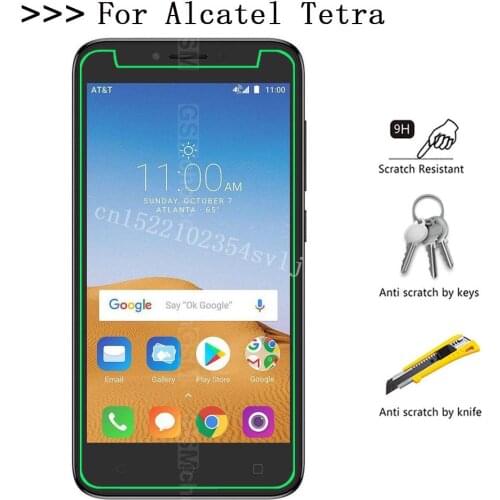 Smartphone Tempered Glass For Alcatel Tetra 9H Explosion-proof Protective Film Screen Protector phone