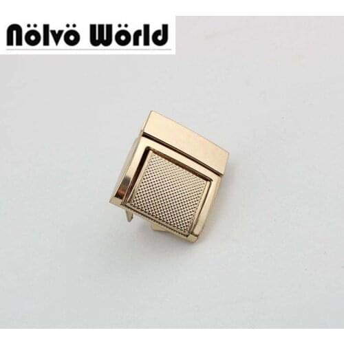 20sets 30*26mm press fashion lock push Lock Genuine Leather Bags Parts Hardware Accessories Factory