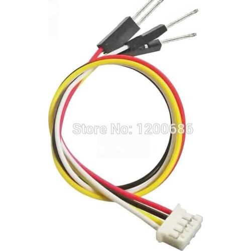 24AWG 300MM PH2.0 pitch 2P/3P/4P/5P/6P pin male single dupont 2.54 harness cable 2.0MM pitch double head customization made