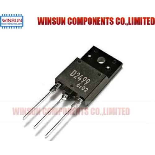 5pcs 2SD2499 TO3PF D2499 TO-3PF new original