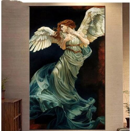 DIY diamond painting sale angel beauty 3d picture of rhinestone diamond embroidery woman cross stitch diamond mosaic, P480