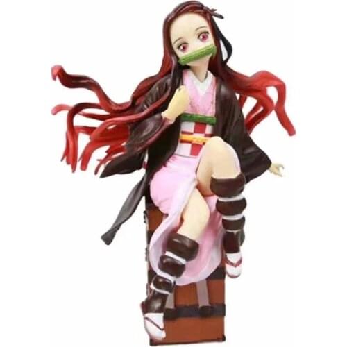Demon Slayer Nezuko Kamado Figure Exquisite Action PVC Cartoon Game Character Model Figure Statues Action Figure Model Doll