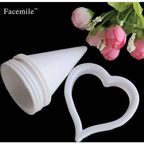 Facemile 7Pcs/Set Icing Fondant Cake Decorating Calla Lily Flower Cookie Cutter Mold 01086