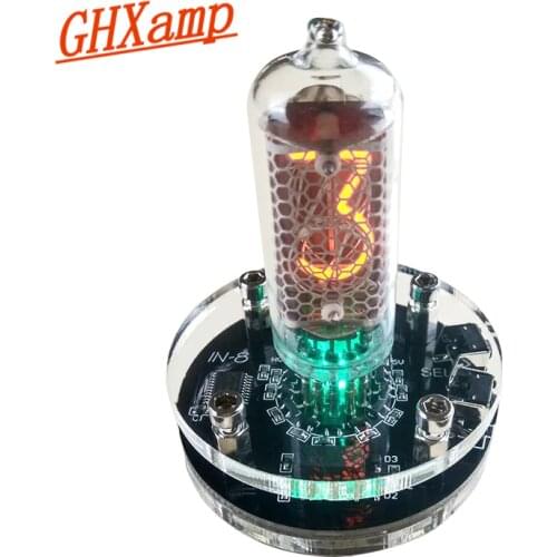 GHXAMP IN-8-2 Nixie Glow Tube Single Glow Clock IN8-2 New Original Imported Home Made Accessories Diy