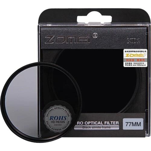 Zomei Neutral Density camera ND filter set kit 52mm 58mm 62mm 67mm 77mm 82mm ND2 ND4 ND8 for SLR DSLR camera lens
