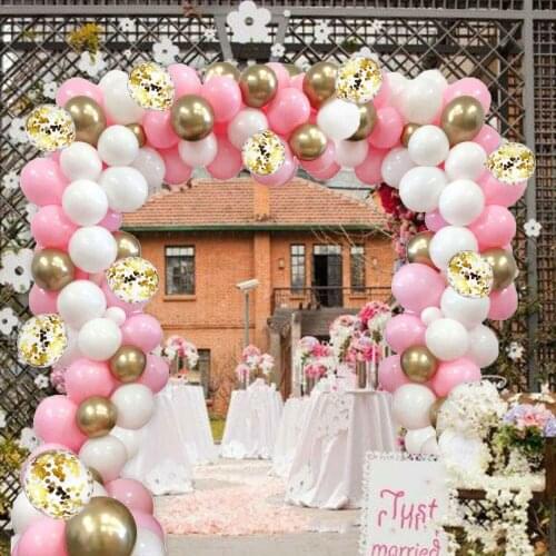 Set Romantic Gold Balloon Confession Happy Party Decoration Balloons Birthday Party Wedding Valentines Day Graduation