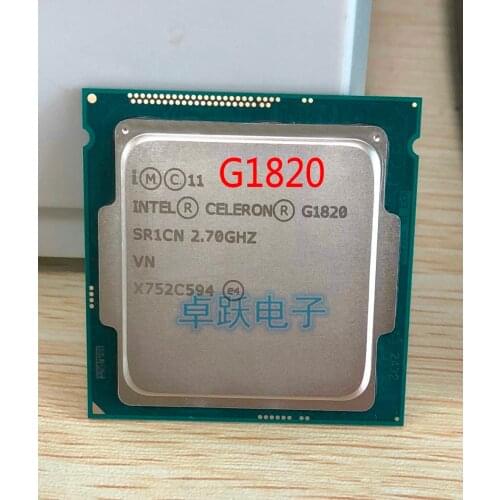 New and original Intel Celeron G1820 g1820 2.7GHz 2M Cache Dual-Core CPU Processor SR1CN LGA1150