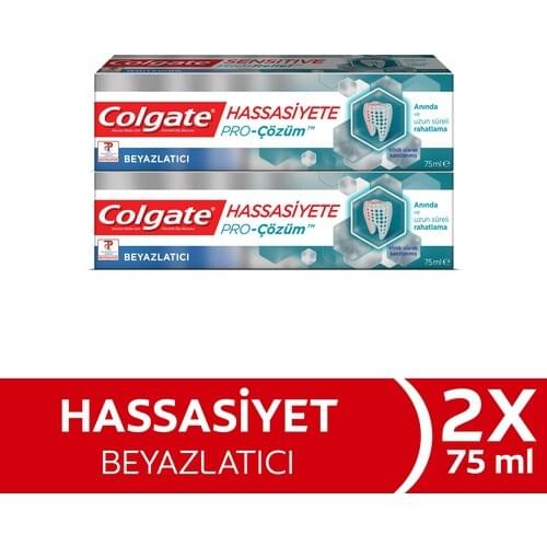 Colgate Precision Pro Solution Whitening Toothpaste 75 ml x 2 Pcs Turkey Shipping