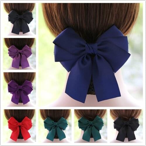 Professional Tiara Coarser and Fine Mesh Stewardess Hair Accessories Work Disk Hair Net Bow Hair Accessories Ladies Hair Pin