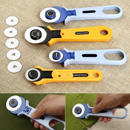Sewing Manual Knife Cloth Cutting Round Cutter Quilting Tool Accessories Sewing Handmade Diy