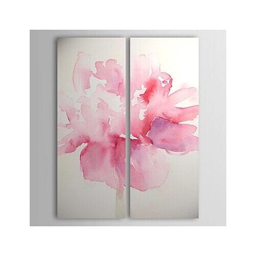 Hand Painted Modern Floral Wall Art Canvas Painting Wall Painting Flower canvas art wall pictures for Home Decor Living room