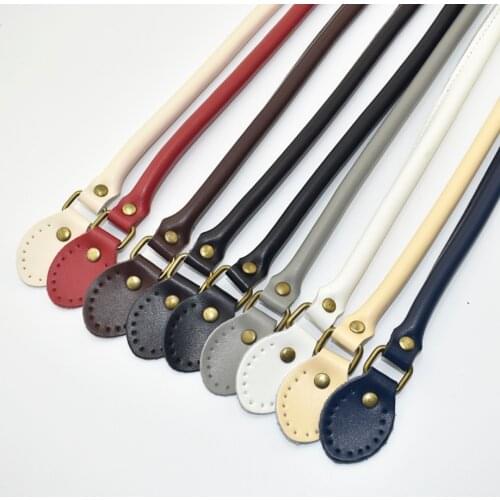 2pcs 50cm Detachable Bag Handle Replacement Bags Strap Women Girls PU Leather Shoulder Bag Belts DIY Accessories Parts KZ0001
